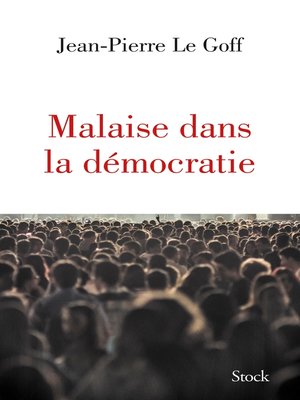 cover image of Malaise dans la démocratie